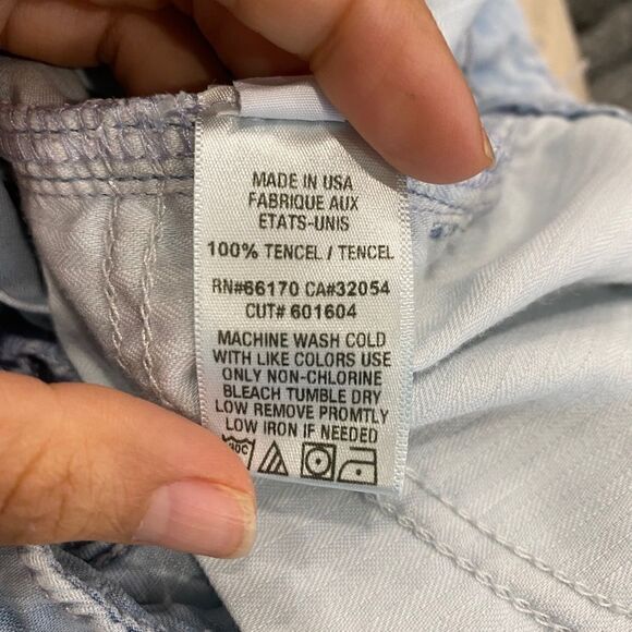 Anthro Cloth & Stone Tencel Wide Leg Pant - Picture 6 of 6